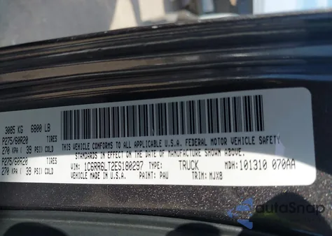 2014 Ram 1500 Lone Star z USA, uszkodzony, nr VIN 1C6RR6LT2ES180297